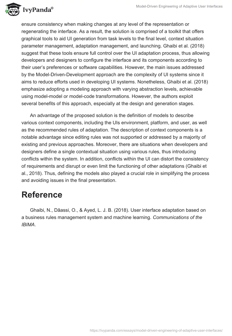 Model-Driven Engineering of Adaptive User Interfaces. Page 2