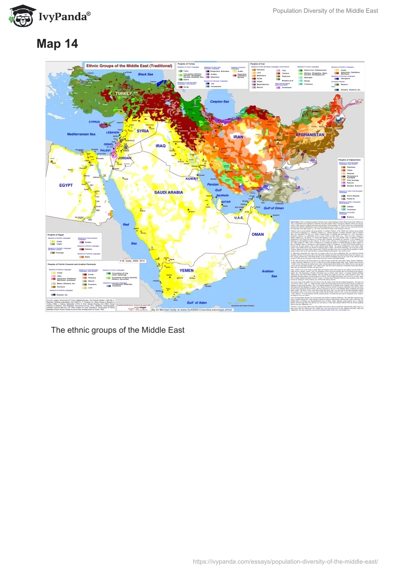 Population Diversity of the Middle East. Page 4