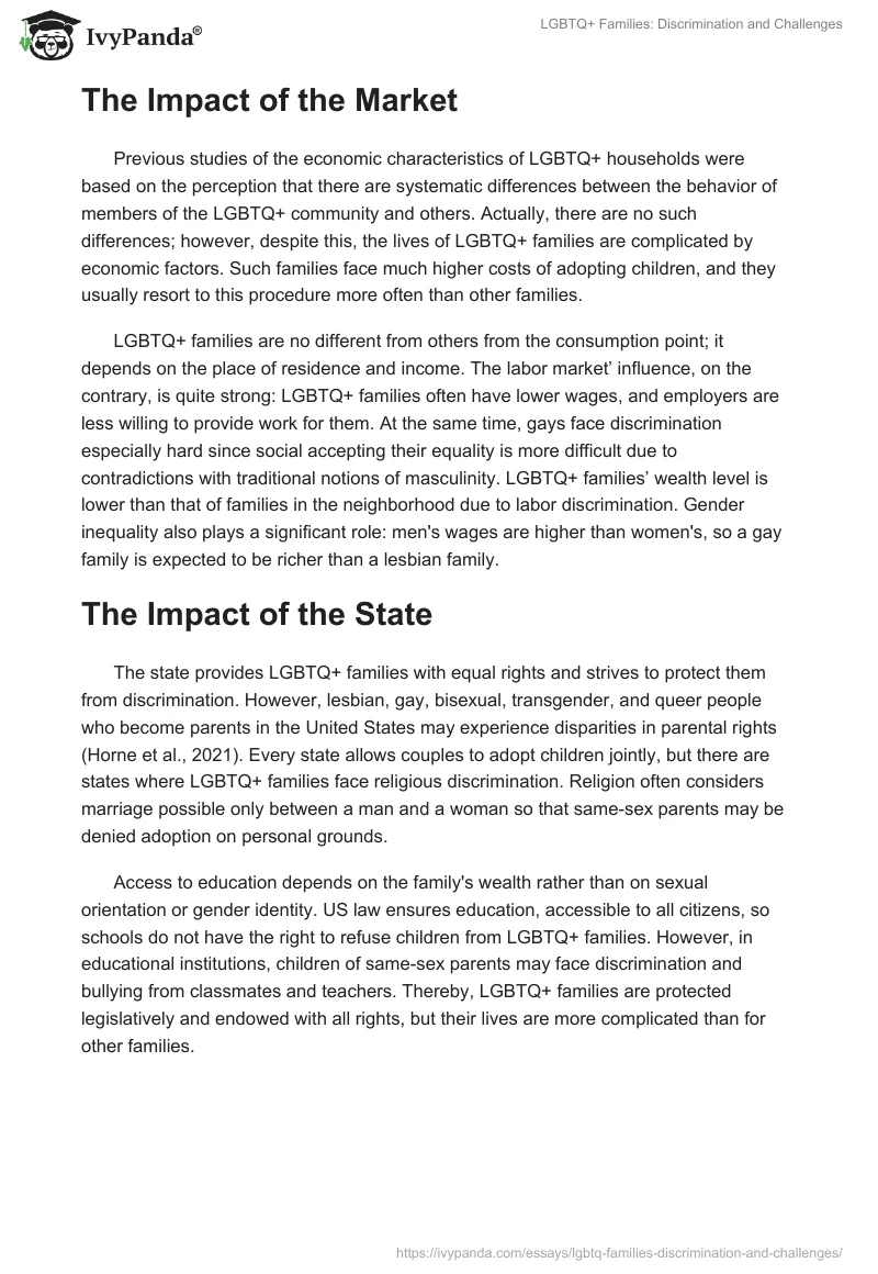LGBTQ+ Families: Discrimination and Challenges. Page 2