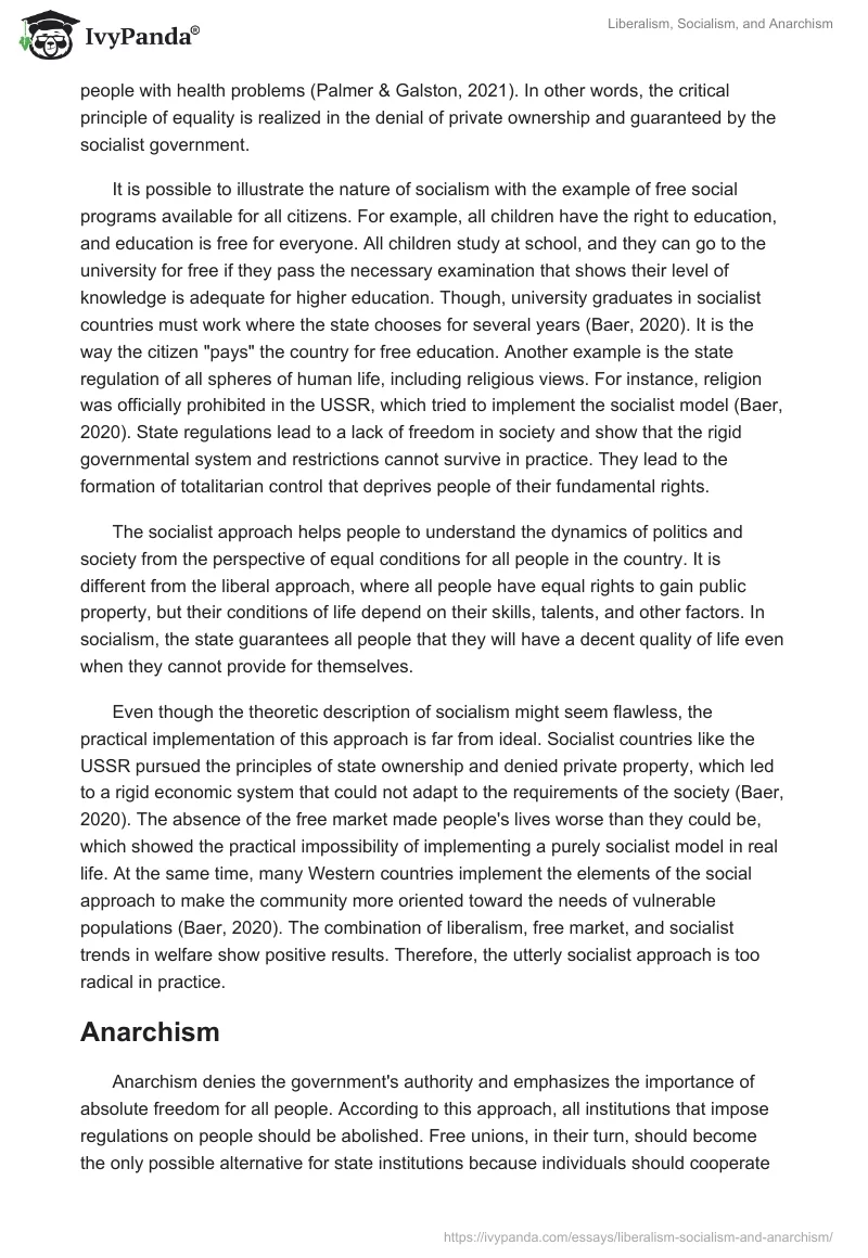 Liberalism, Socialism, and Anarchism. Page 3