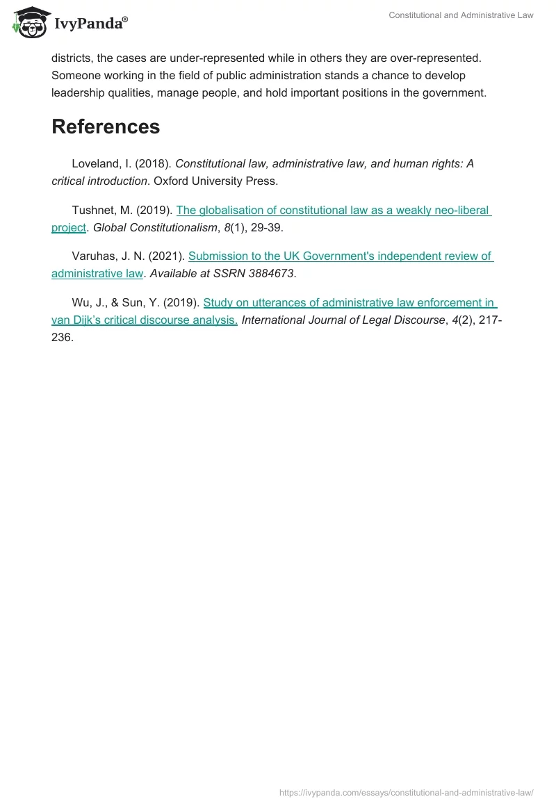 Constitutional and Administrative Law. Page 3