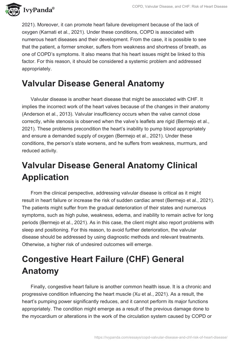 COPD, Valvular Disease, and CHF: Risk of Heart Disease. Page 2