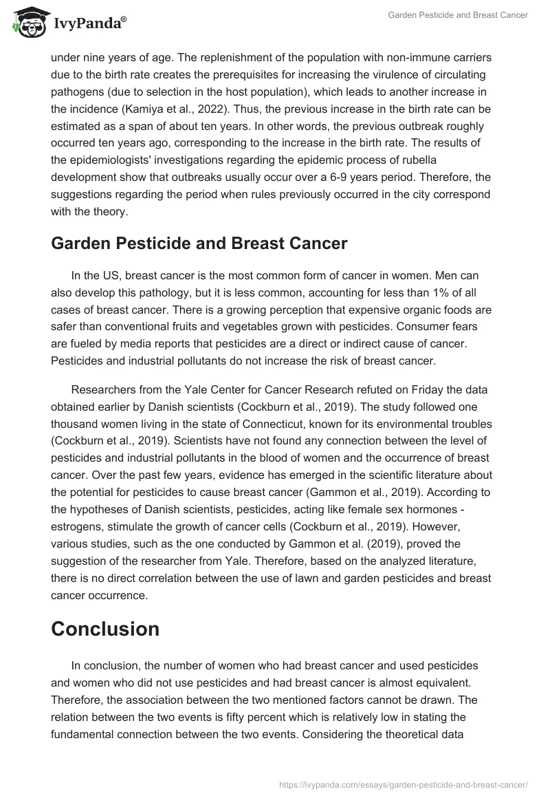 Garden Pesticide and Breast Cancer. Page 3