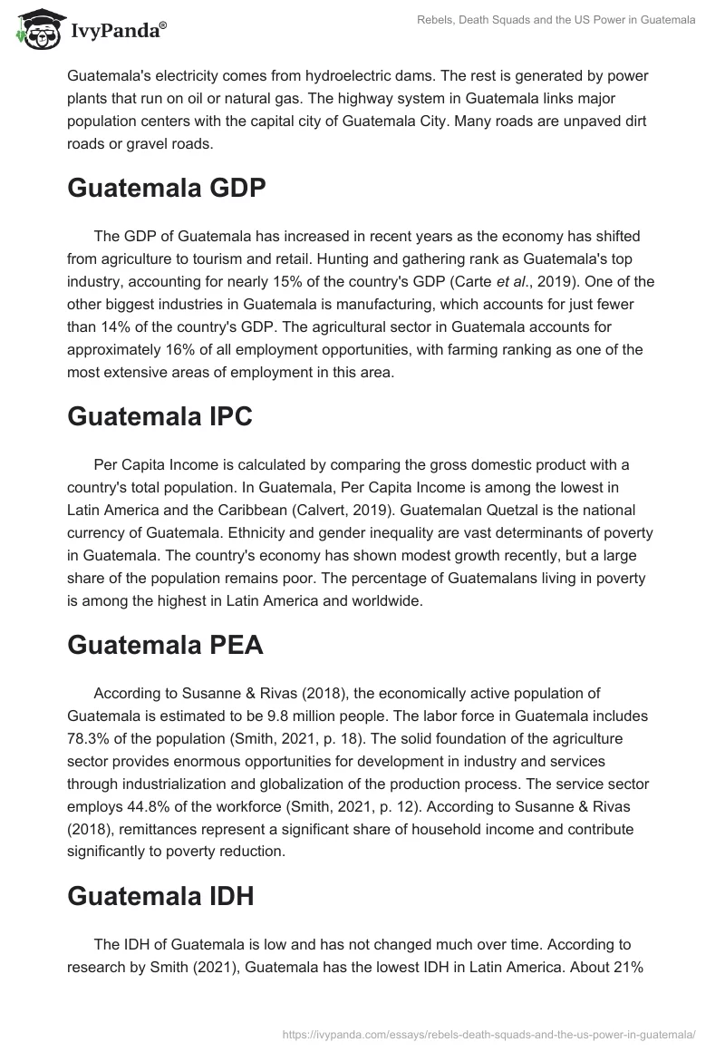 Rebels, Death Squads and the US Power in Guatemala. Page 2
