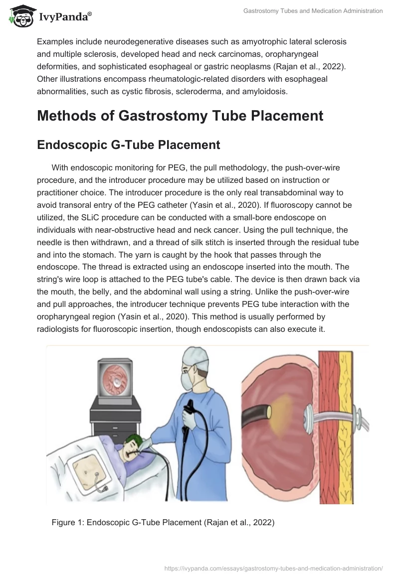 Gastrostomy Tubes and Medication Administration. Page 2