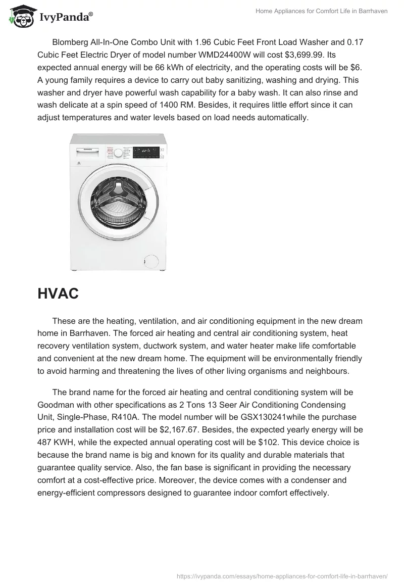 Home Appliances for Comfort Life in Barrhaven. Page 5