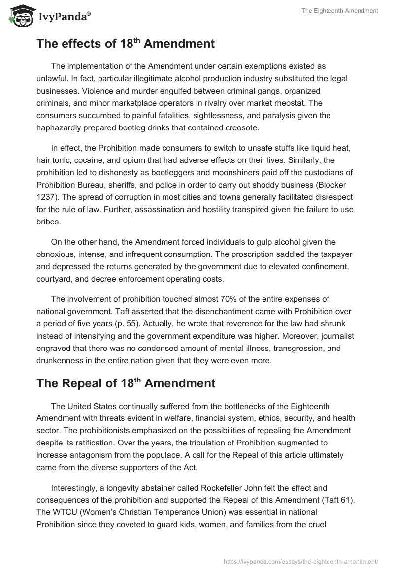 The Eighteenth Amendment. Page 3
