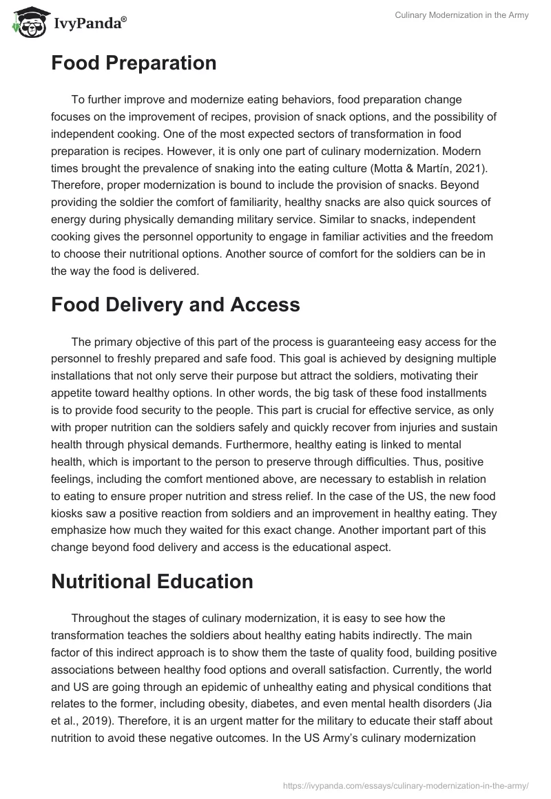 Culinary Modernization in the Army. Page 2