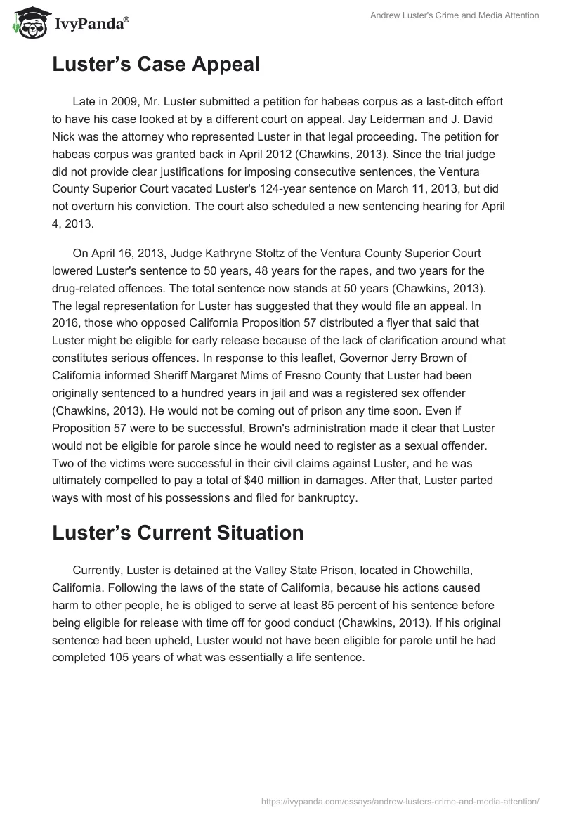 Andrew Luster's Crime and Media Attention. Page 3