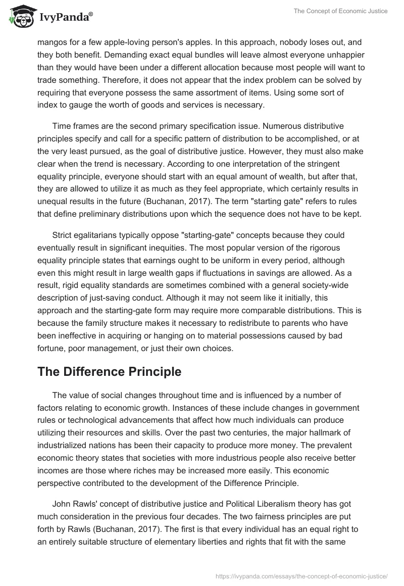 The Concept of Economic Justice. Page 3