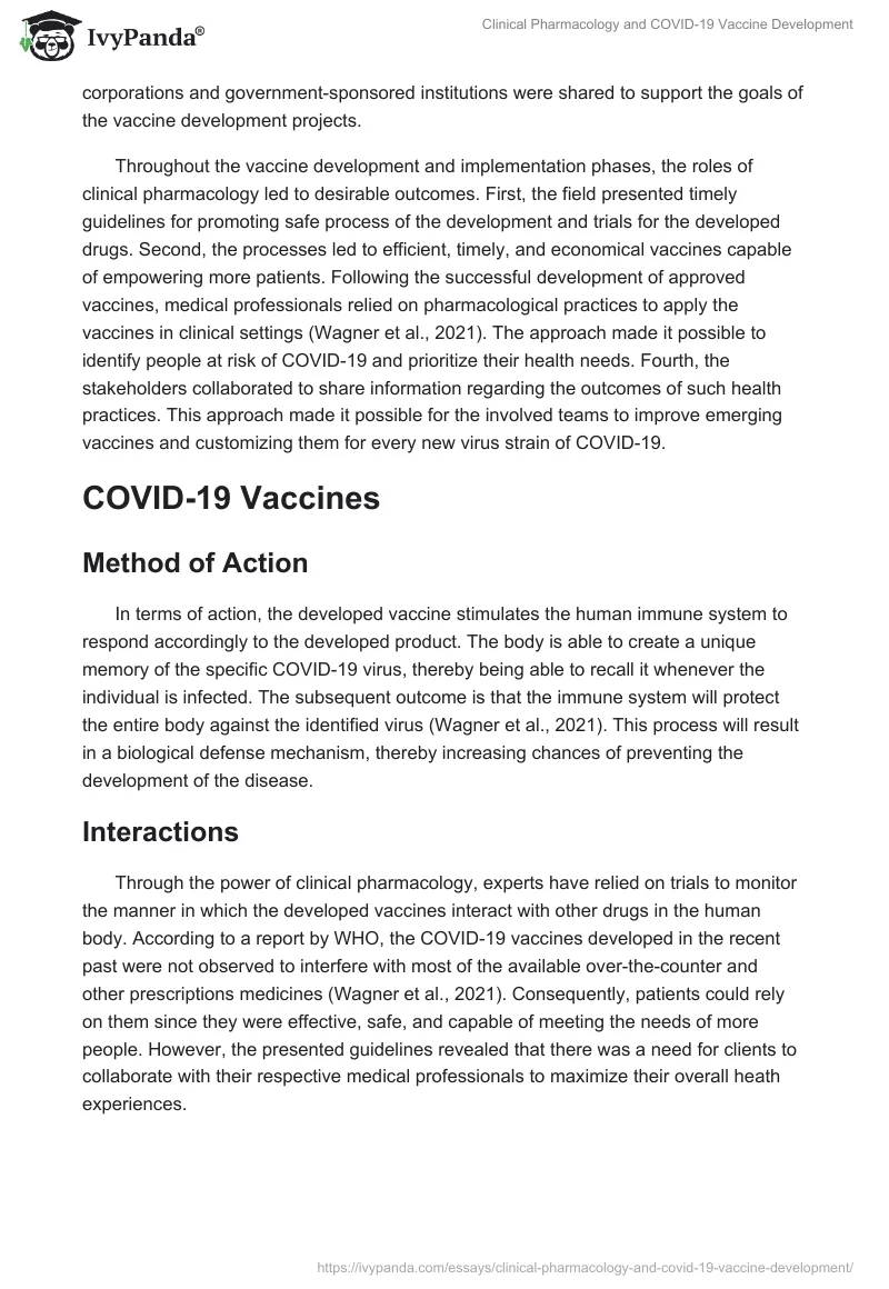 Clinical Pharmacology and COVID-19 Vaccine Development. Page 2