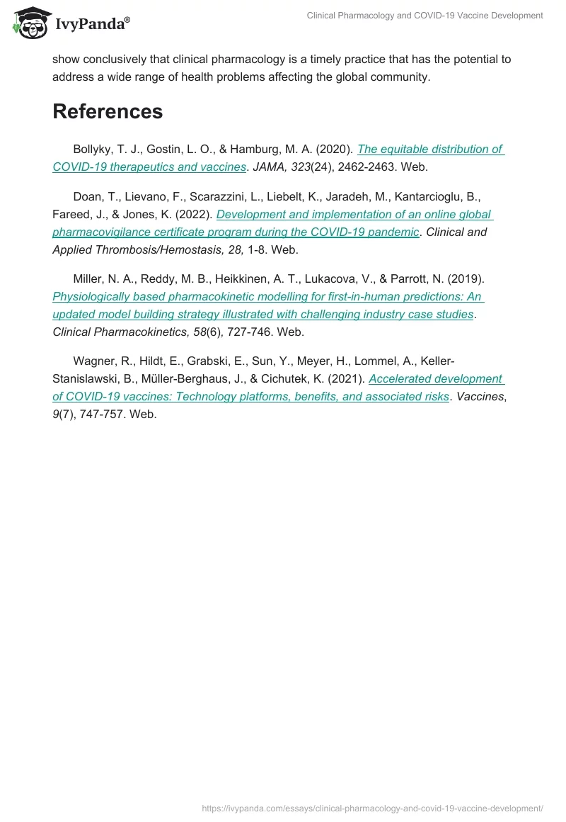 Clinical Pharmacology and COVID-19 Vaccine Development. Page 5