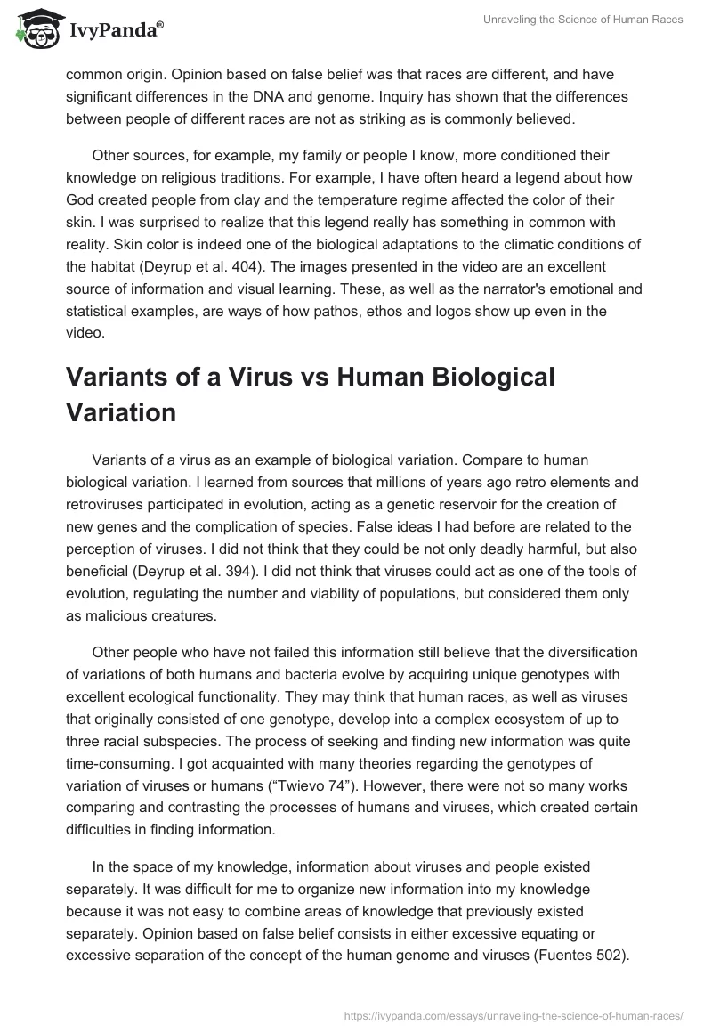 Unraveling the Science of Human Races. Page 2