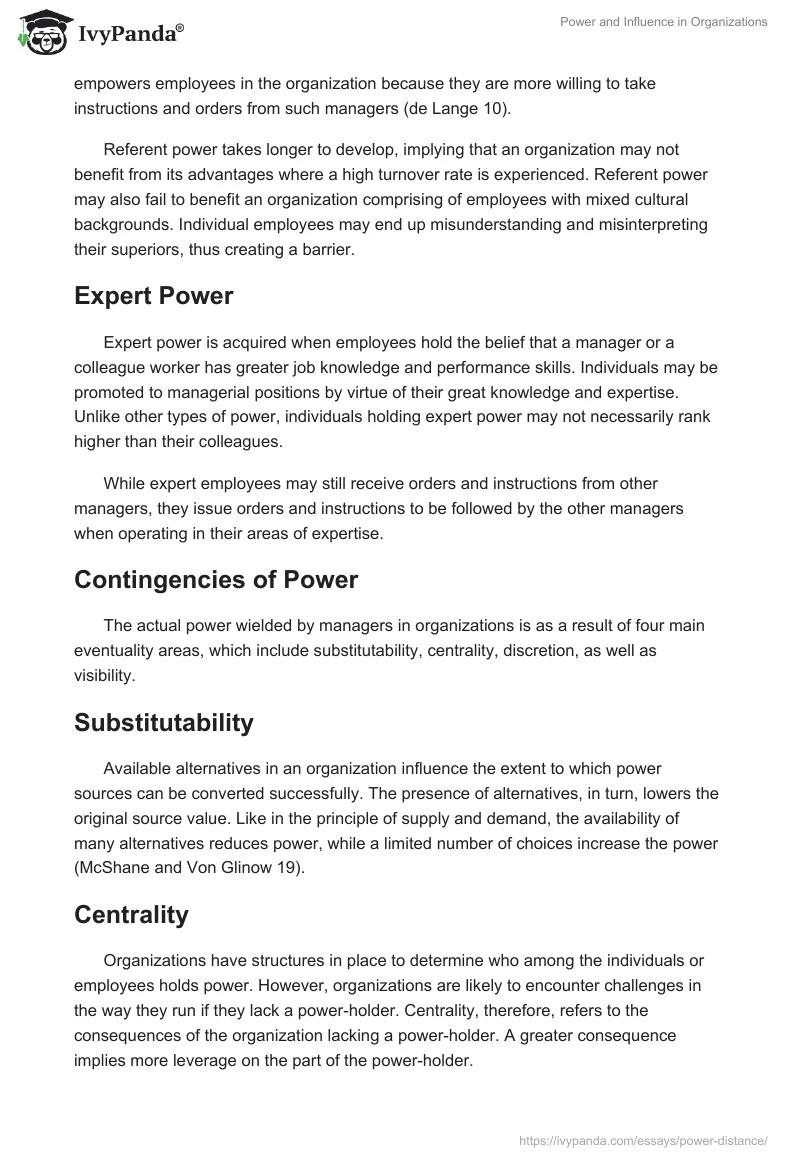 Power and Influence in Organizations. Page 3