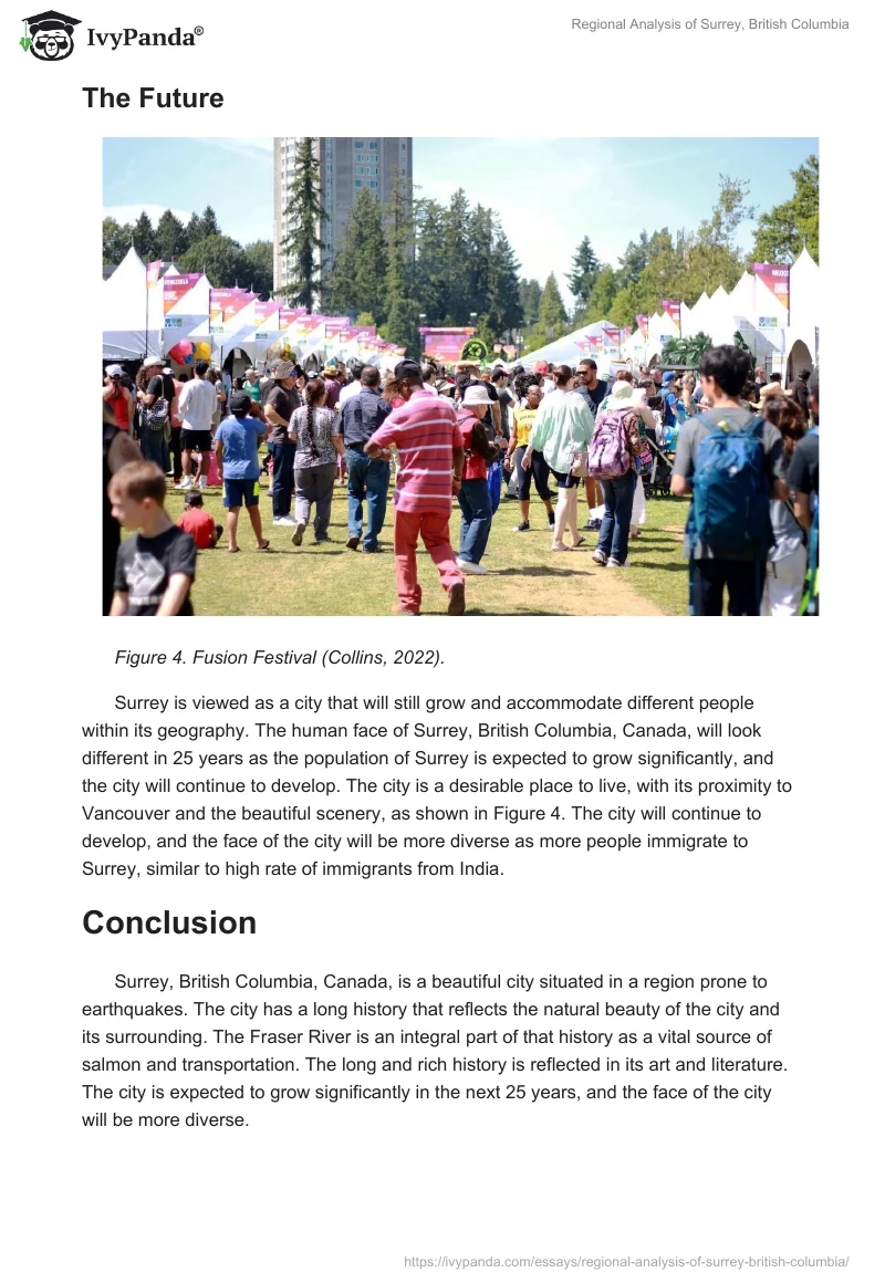 Regional Analysis of Surrey, British Columbia. Page 5