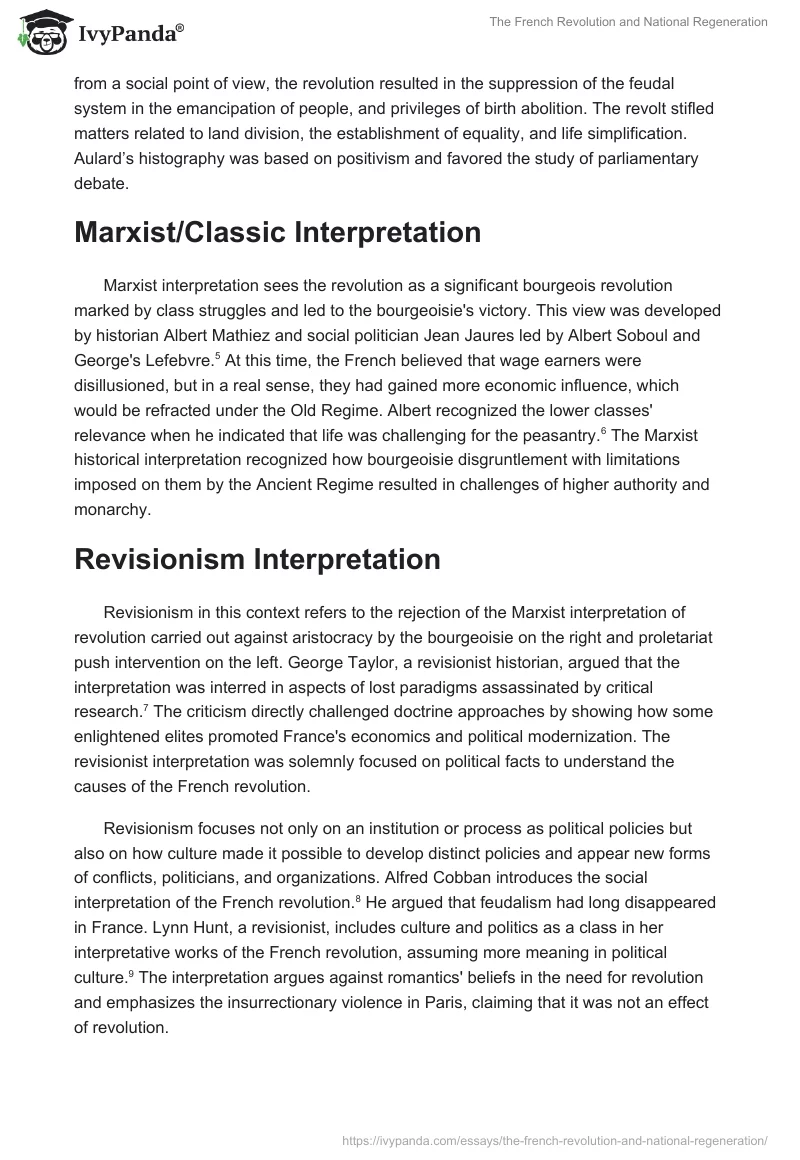 The French Revolution and National Regeneration. Page 2