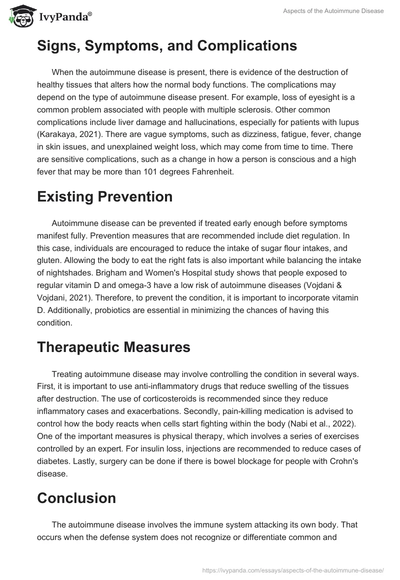 Autoimmune Diseases: Types, Epidemiology, Symptoms & More. Page 3