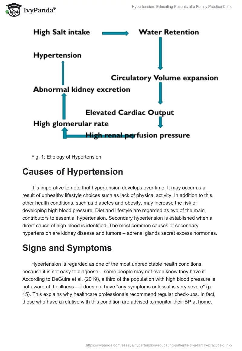 Creating Awareness Through Education: Hypertension. Page 2