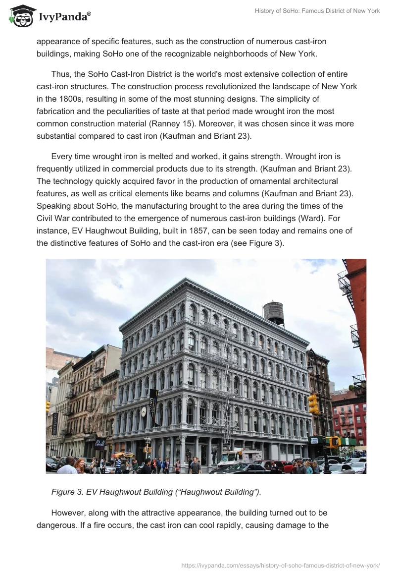 History of SoHo: Famous District of New York. Page 4