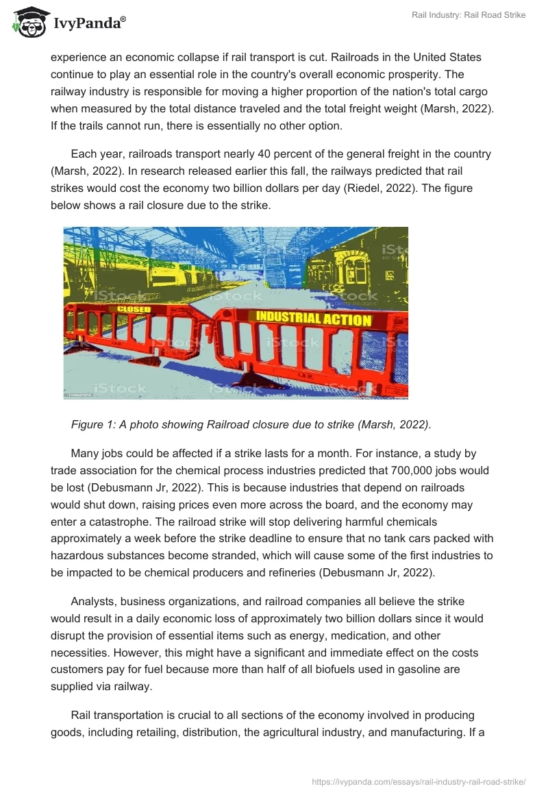Rail Industry: Rail Road Strike. Page 2