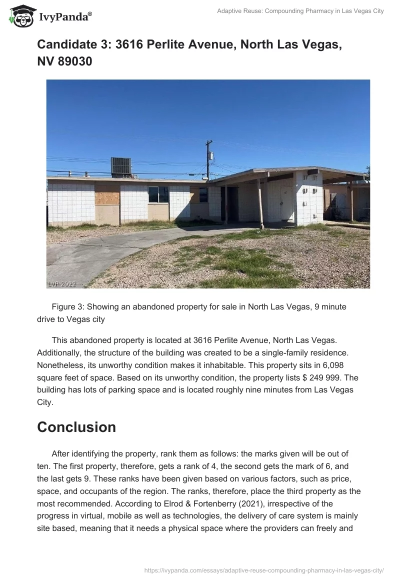 Adaptive Reuse: Compounding Pharmacy in Las Vegas City. Page 5