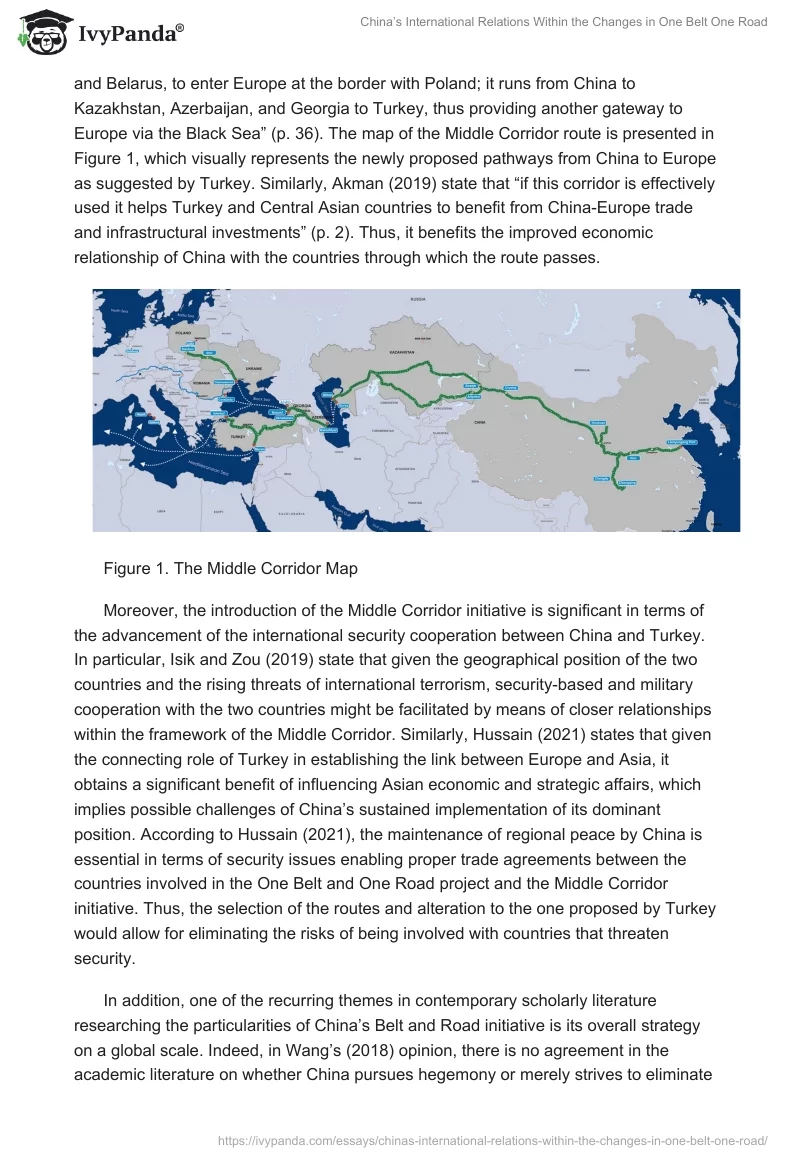 China’s International Relations Within the Changes in One Belt One Road. Page 3