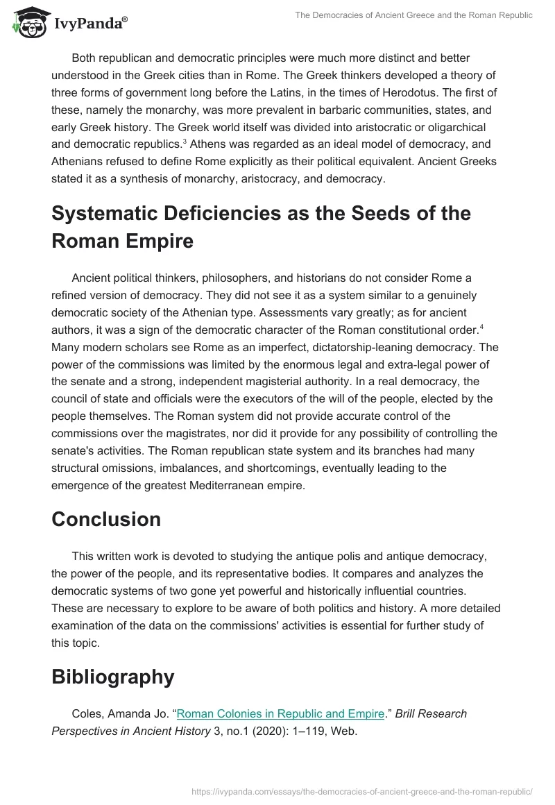 The Democracies of Ancient Greece and the Roman Republic. Page 2