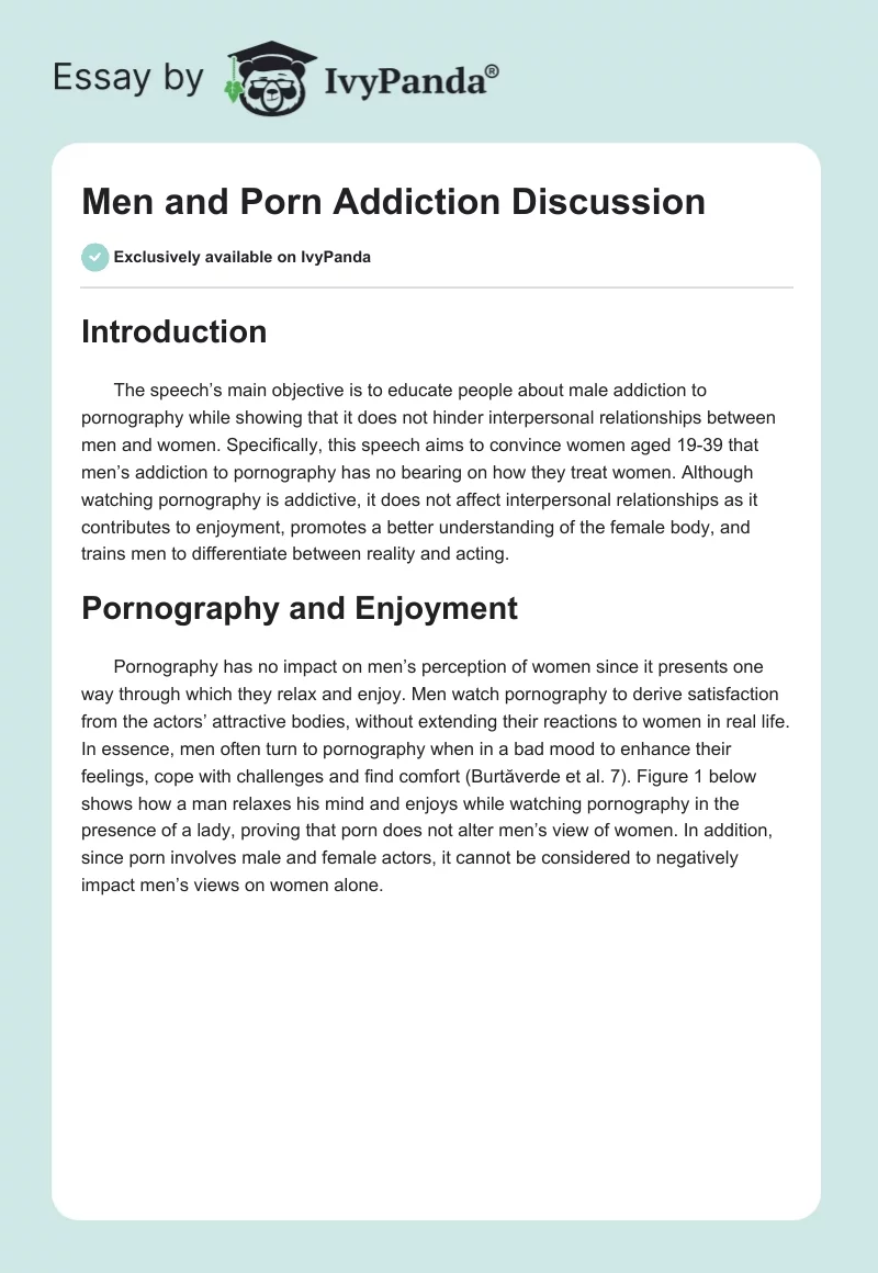 Men and Porn Addiction Discussion. Page 1