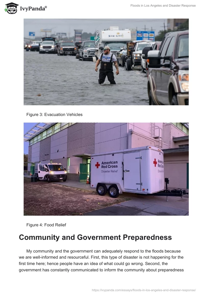 Floods in Los Angeles and Disaster Response. Page 3