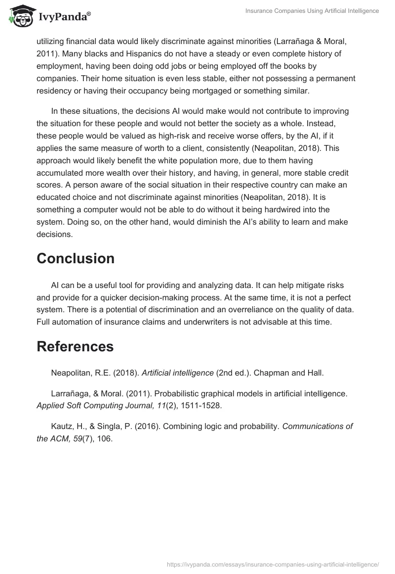 Insurance Companies Using Artificial Intelligence. Page 2