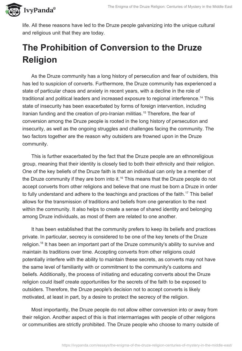 The Enigma of the Druze Religion: Centuries of Mystery in the Middle East. Page 3