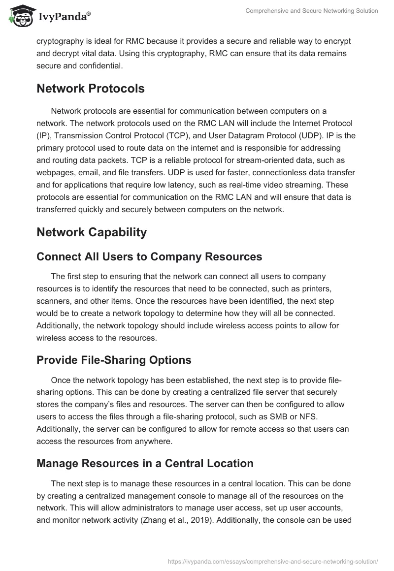 Comprehensive and Secure Networking Solution. Page 3