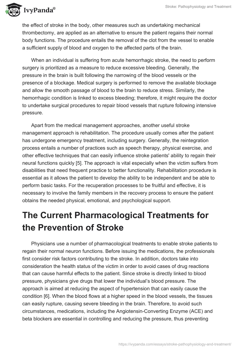 Stroke: Pathophysiology and Treatment. Page 3