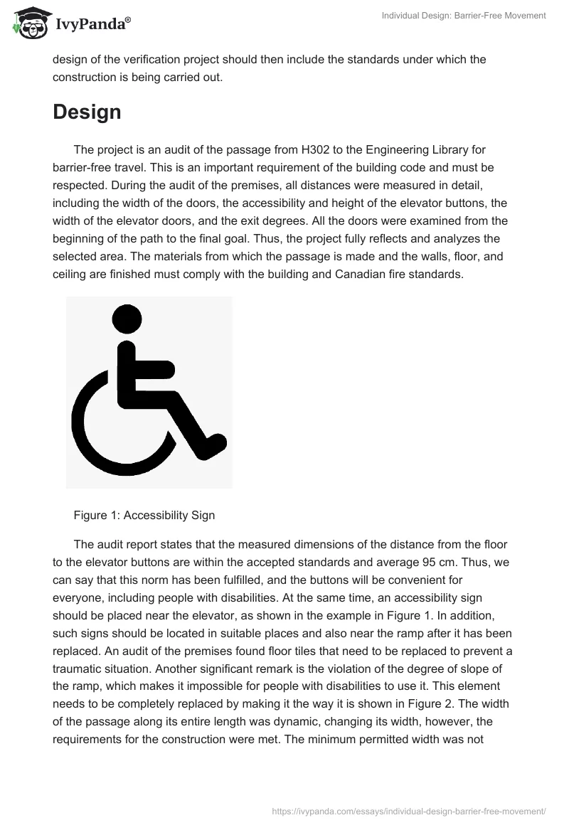 Individual Design: Barrier-Free Movement. Page 2
