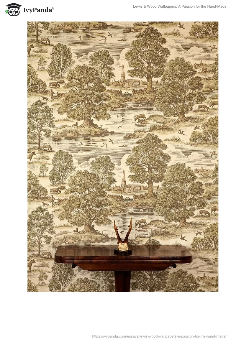 Lewis & Wood Wallpapers: A Passion for the Hand-Made. Page 3