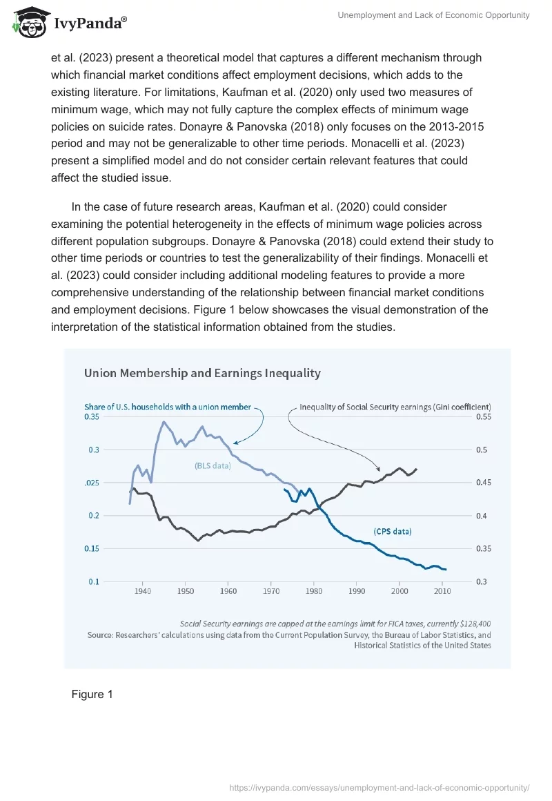 Unemployment and Lack of Economic Opportunity. Page 5