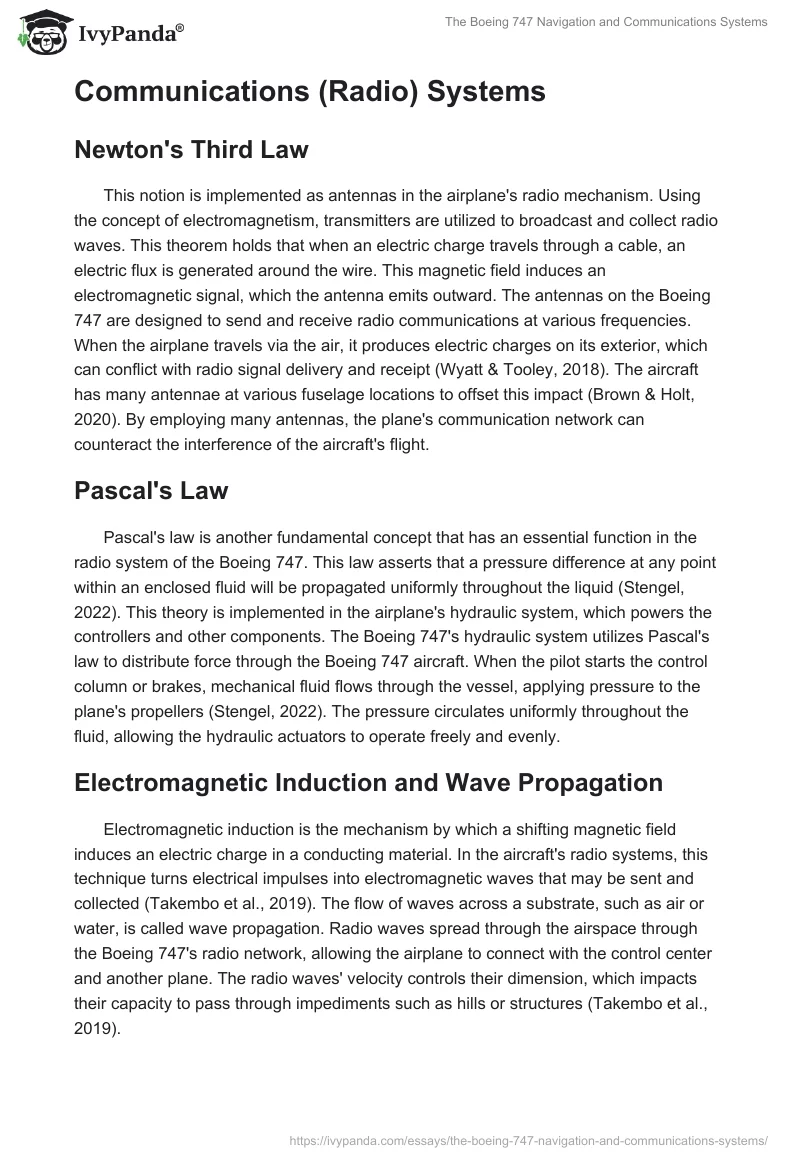 The Boeing 747 Navigation and Communications Systems. Page 3