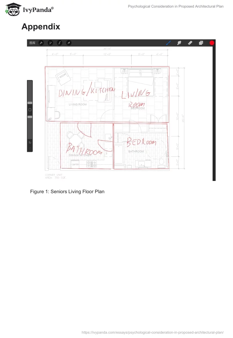 Psychological Consideration in Proposed Architectural Plan. Page 4