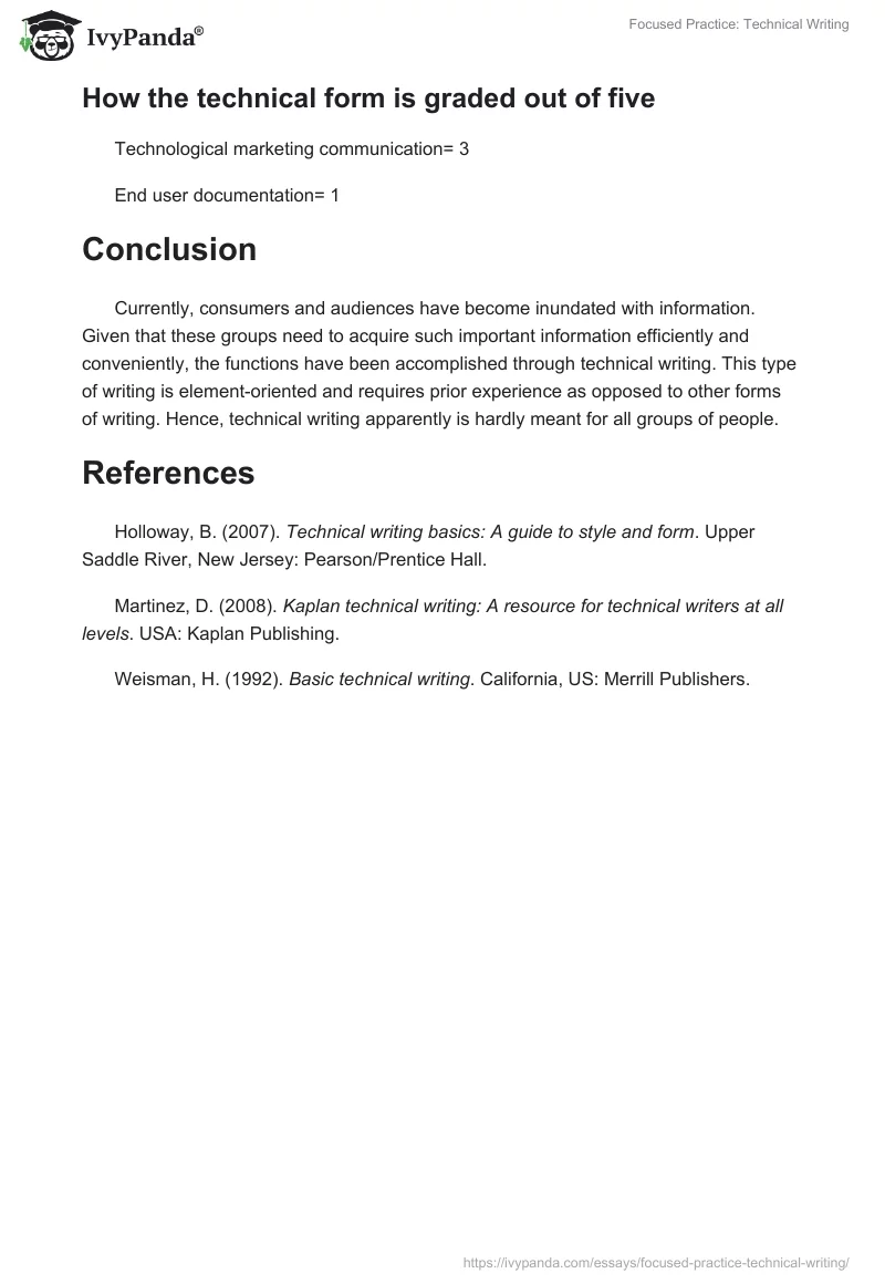 Focused Practice: Technical Writing. Page 4