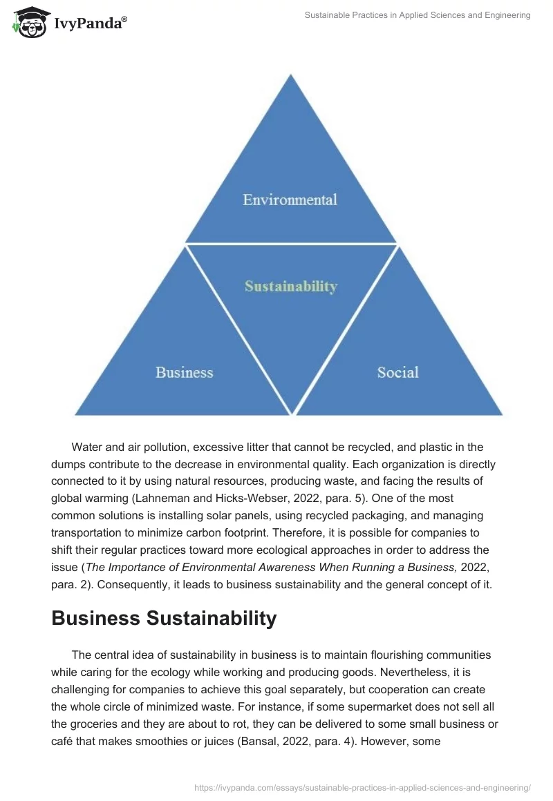 Sustainable Practices in Applied Sciences and Engineering. Page 2
