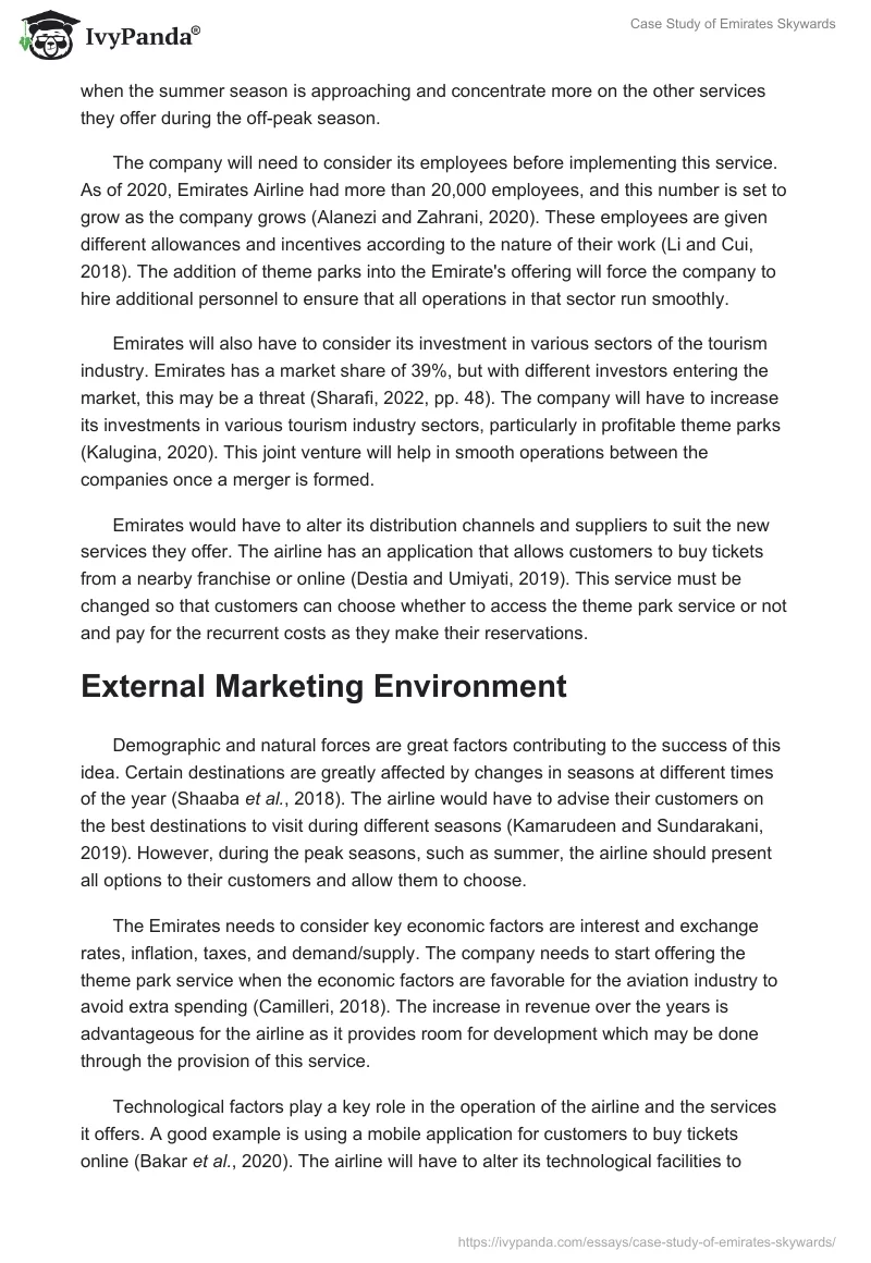 Case Study of Emirates Skywards. Page 2