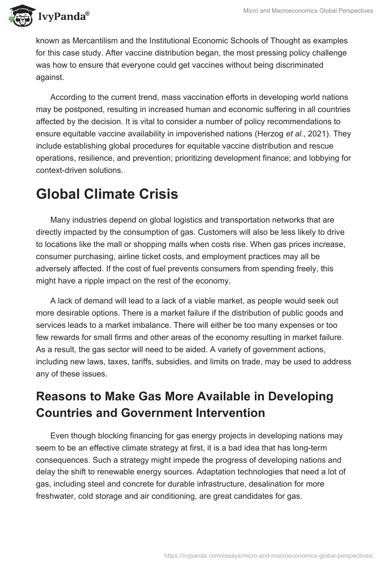 Micro and Macroeconomics Global Perspectives. Page 4