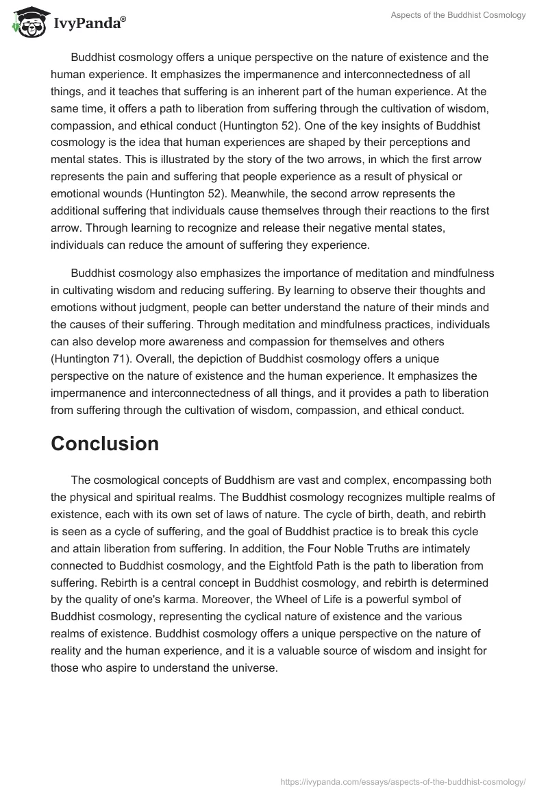 Aspects of the Buddhist Cosmology. Page 4