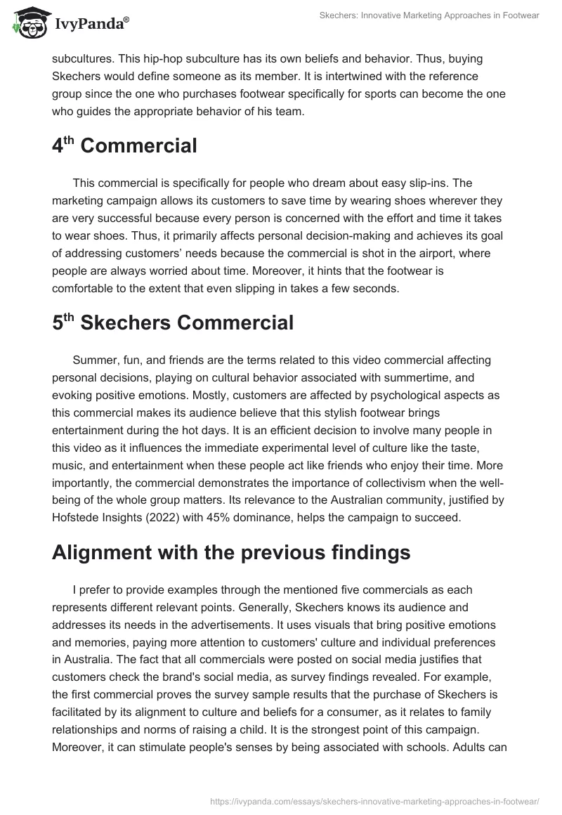 Skechers: Innovative Marketing Approaches in Footwear. Page 2
