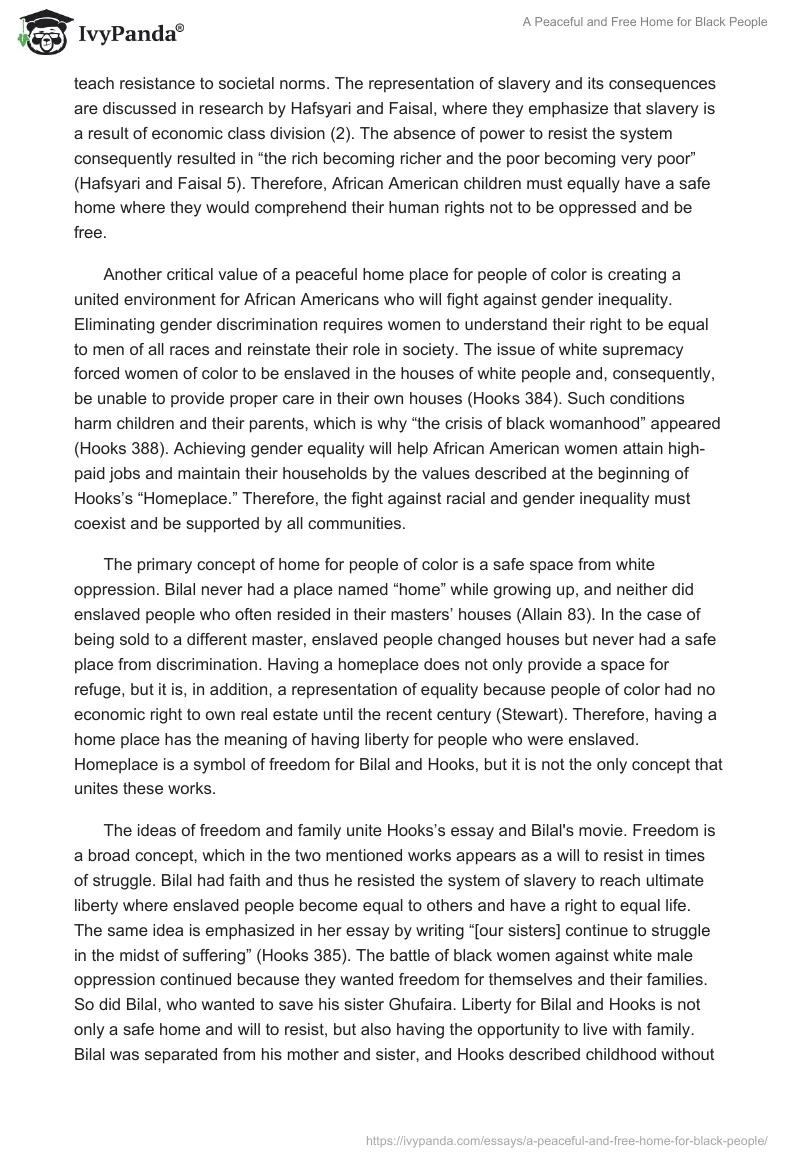 A Peaceful and Free Home for Black People. Page 2