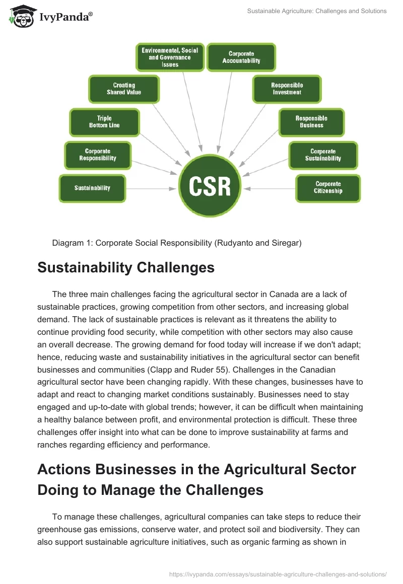 Sustainable Agriculture: Challenges and Solutions. Page 3