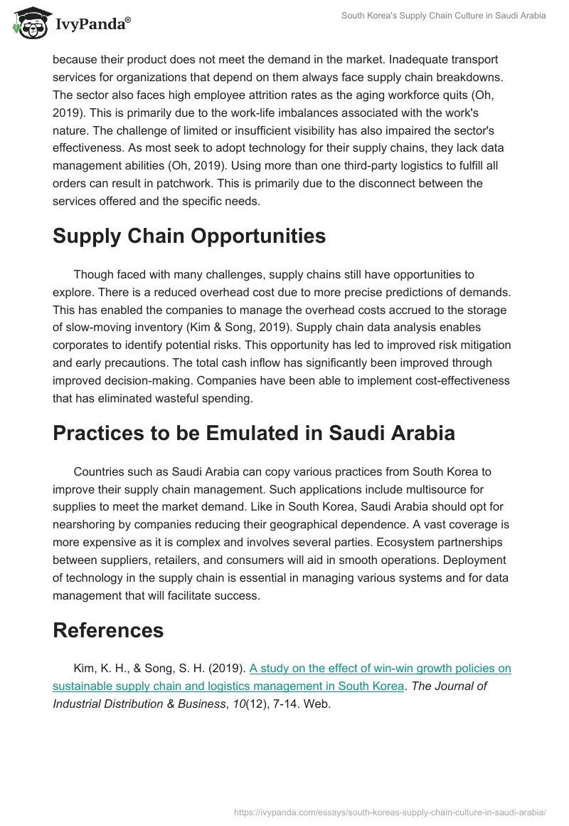 South Korea's Supply Chain Culture in Saudi Arabia. Page 2