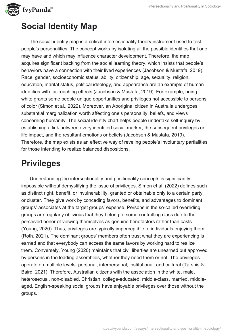 Intersectionality and Positionality in Sociology. Page 3
