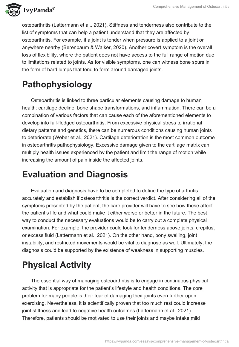 Comprehensive Management of Osteoarthritis. Page 2