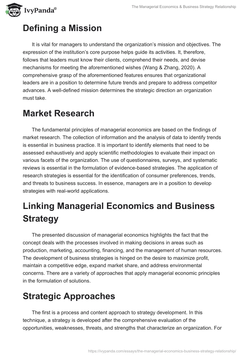 The Managerial Economics & Business Strategy Relationship. Page 4